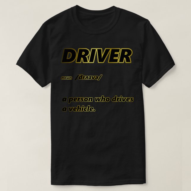 Treiber 2 T-Shirt (Design vorne)