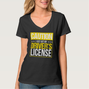 Treiber für das Führerschein T-Shirt
