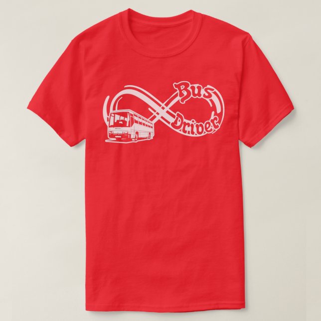 Treiber für den Bus-Infinity-Bus T-Shirt (Design vorne)