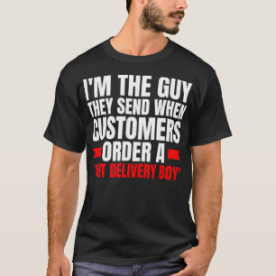 Treiber für die Lieferung von Jungen und Funny Foo T-Shirt