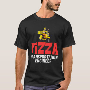 Treiber für die Lieferung von Speisen Pizza Courie T-Shirt