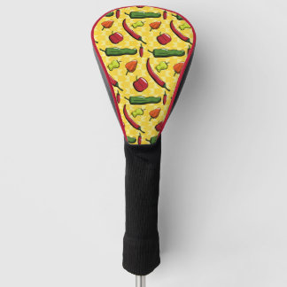 Treiberabdeckung für Chili-Paprikaschoten Golf Headcover