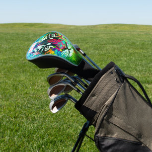 TREIBERDECKUNG GESPALTET TIGER KANJI LIVE LAUGH LI GOLF HEADCOVER