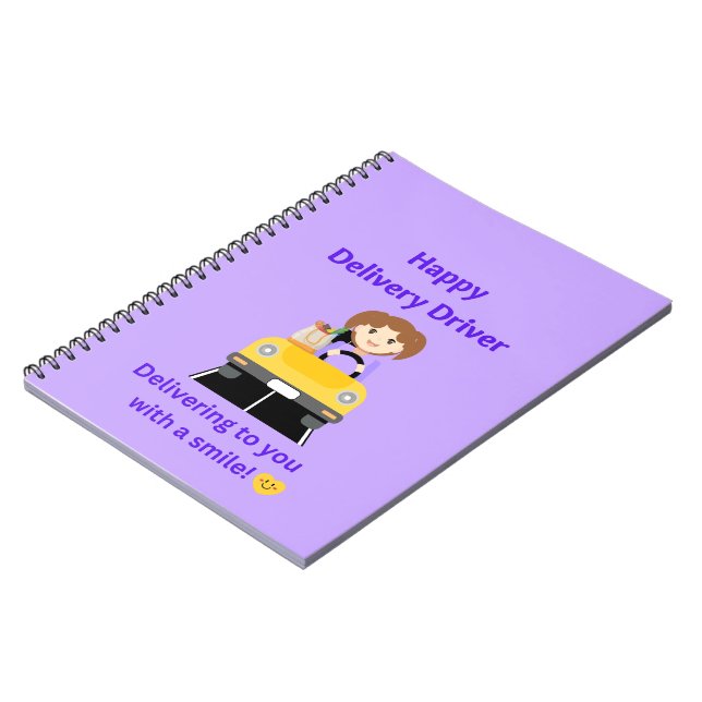 Treiberhappy Driver Notebook Journal Notizblock (Linke Seite)