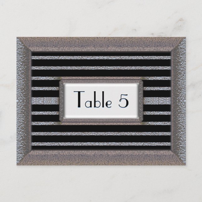 Treibernummernkarte Postkarte (Vorderseite)