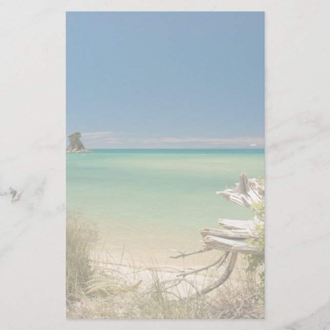 Treibholz Briefpapier (Vorderseite)