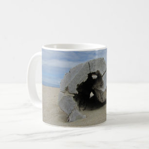 Treibholz Foto Westküste Pazifikstrand Kaffeetasse