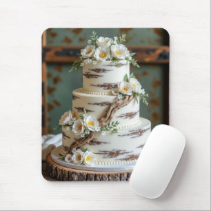 Treibholz-Hochzeitstorte Mousepad