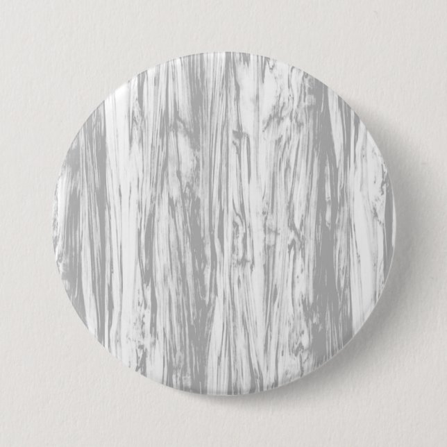 Treibholzmuster - Grau/Grau und Weiß Button (Vorderseite)