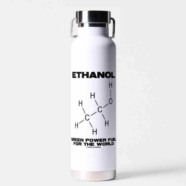 Treibstoff für grünen Power mit Ethanol für die We Trinkflasche (Vorne)