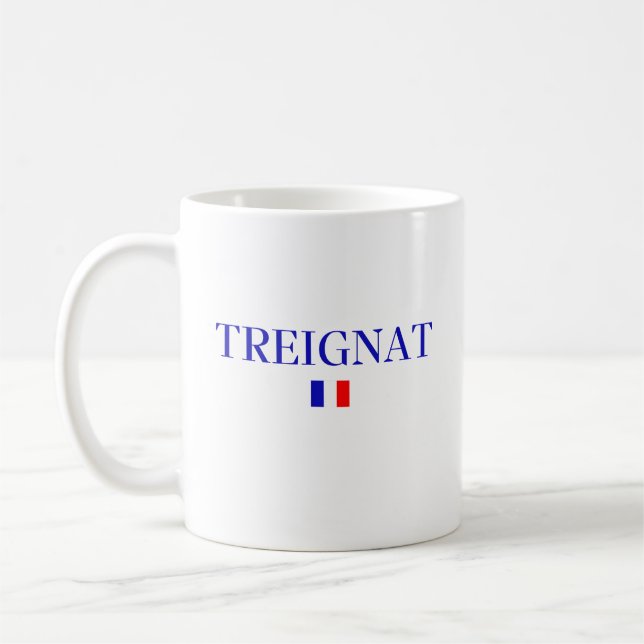 TREIGNAT Frankreich Kaffeetasse (Links)