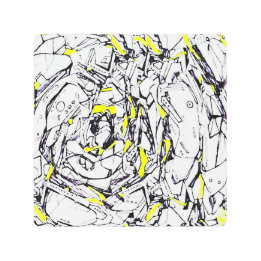 treillis énergétique Métal Abstrait Art