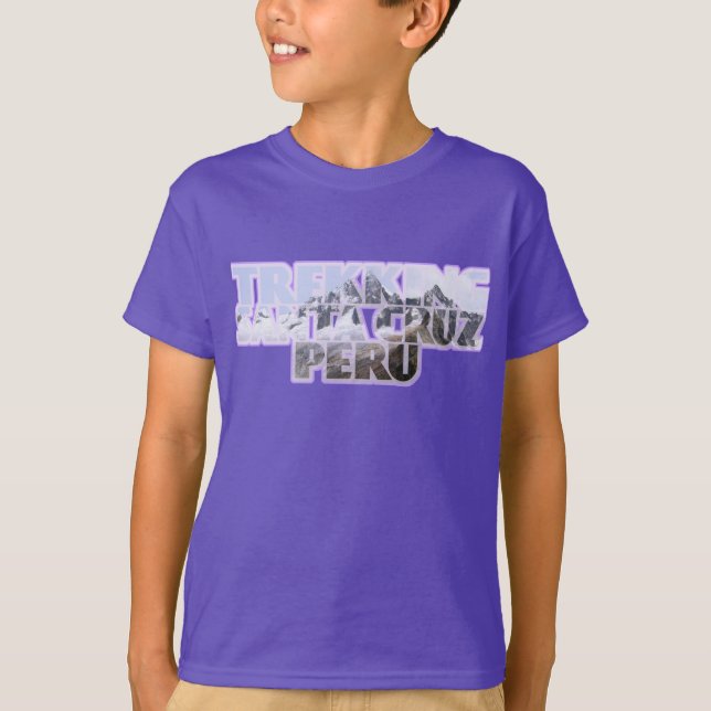 Trekking Santa Cruz Trail, Peru T-Shirt (Vorderseite)