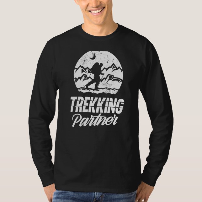 Trekkingpartner Wandern T-Shirt (Vorderseite)