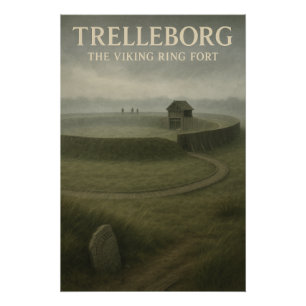 TRELLEBORG — DER VIKINGER RINGWALL POSTER