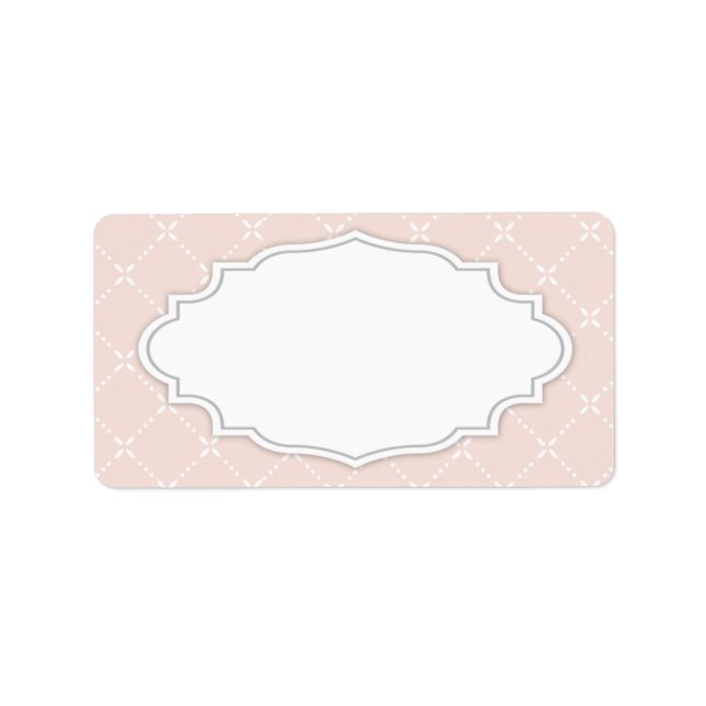 Trellis Address Label Adressaufkleber (Vorne)