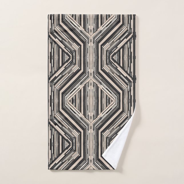 Trellis Moderne Carrés et diamants (Serviette à main)