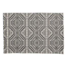 Trellis Moderne Strickplätze und Diamanten Kissenbezug