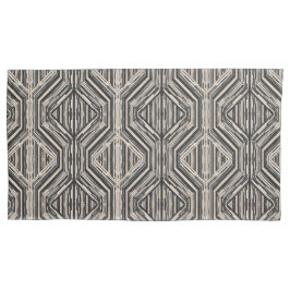 Trellis Moderne Strickplätze und Diamanten Kissenbezug