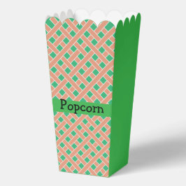 Trellis Pattern Green Geschenkschachtel