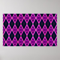 Trellis rhombus formt geometrisch nahtloses Muster