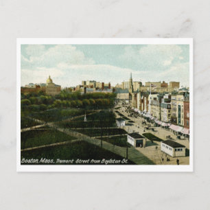 Tremont St., Boston MA Vintag Postkarte
