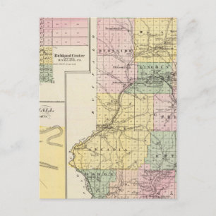 Trempealeau Landkreis, Wisconsin Postkarte
