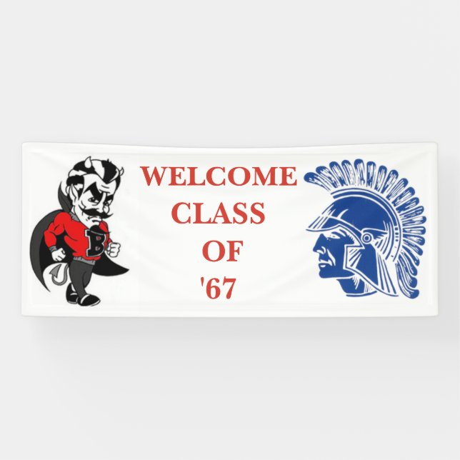 Tremper Bradford Klassen-Wiedersehen Banner (Horizontal)