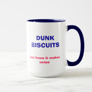 Trempez la tasse de biscuits