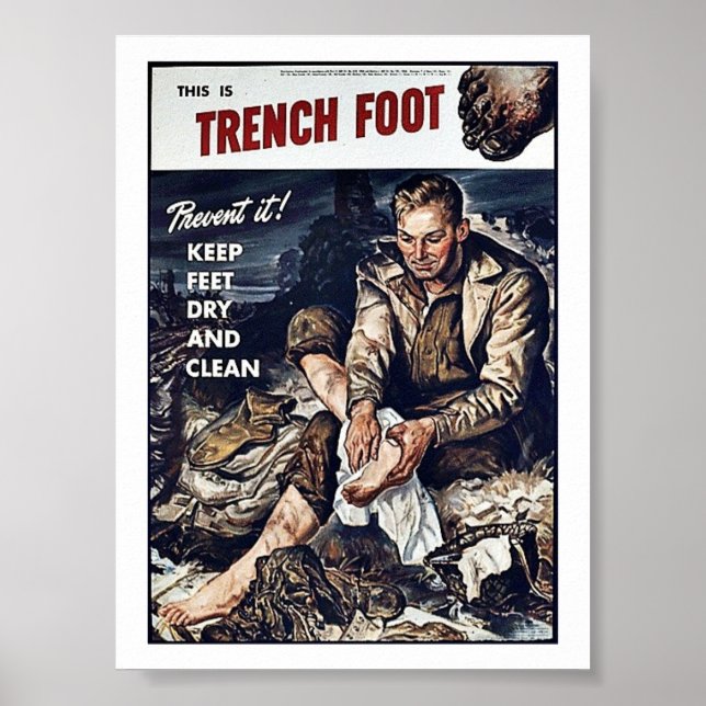 Trench Foot Poster (Vorne)