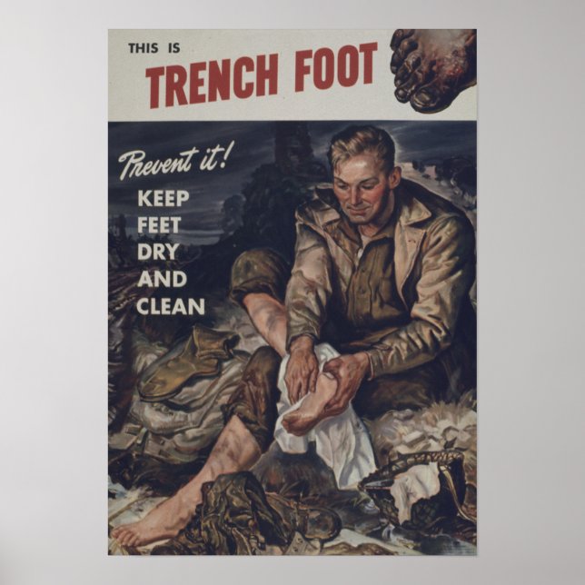 Trench Foot Poster (Vorne)