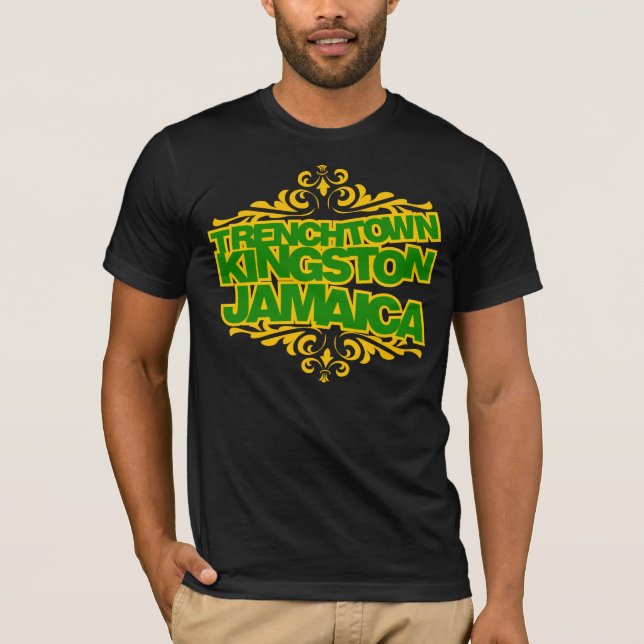 Trenchtown Kingston Jamaika #2 T-Shirt (Vorderseite)