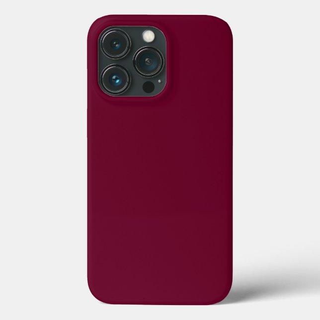 Trend Color Dark Burgundy Case-Mate iPhone Hülle (Rückseite)
