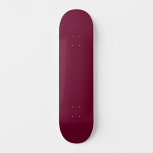 Trend Color Dark Burgundy Skateboard