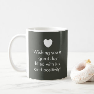 Trend Color Dark Forest Grey Nom / Mug de positivi