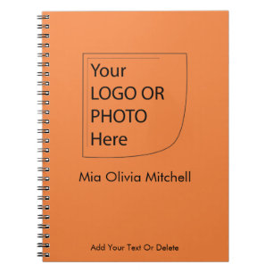 Trend Color Fresh Mandarine - Logo/Foto-Notebook Notizblock