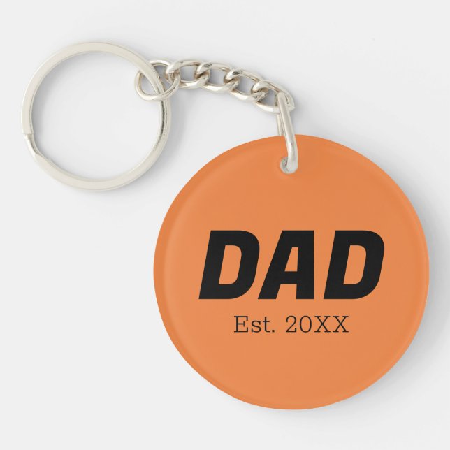 Trend Color - Fresh Mandarine Schlüsselanhänger (Vorderseite)