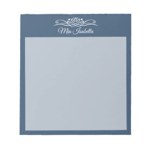 Trend Color Serious Blue Classic Notepad Notizblock