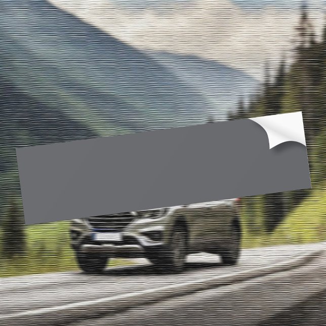 Trend Color - Slate Gray Autoaufkleber (Von Creator hochgeladen)