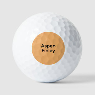Trend Color Soft Orange - Golfbälle benennen