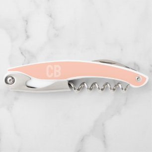 Trend Color Soft Peach Custom Waiter's Corkschraub Kellnermesser