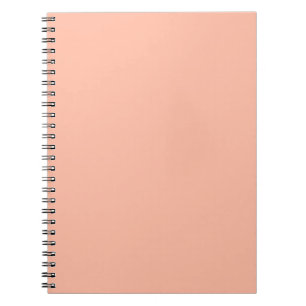Trend Color - Soft Peach Solid Notebook Notizblock