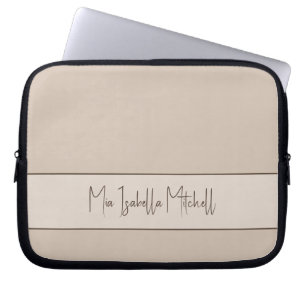 Trend Color Soft Taupe Laptop-Sieb Laptopschutzhülle