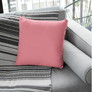 Trend Color - Wassermelone Rosa Kissen