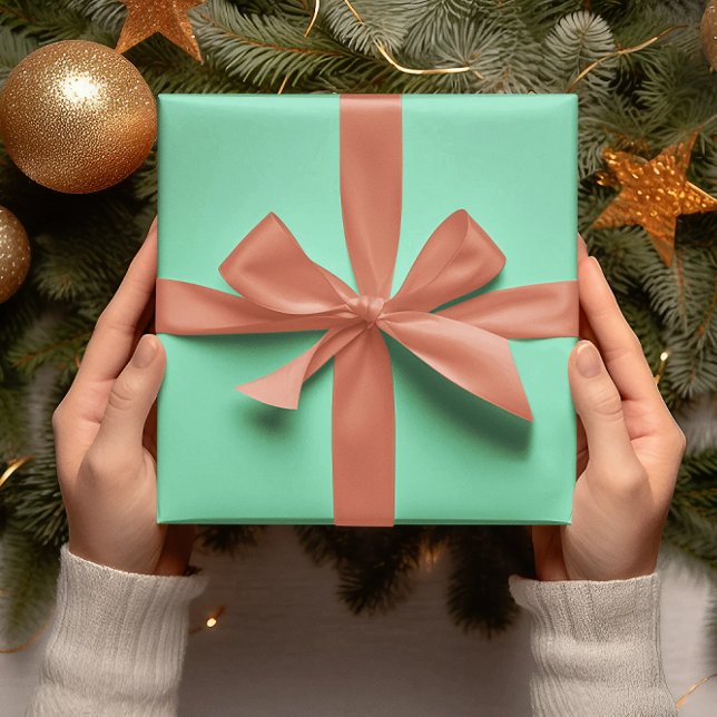 Trend Colors - Mini Green Color - Solid Roll Geschenkpapier (Von Creator hochgeladen)