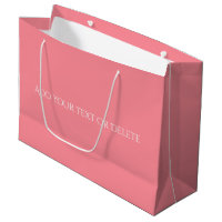 Trend Colors - Watermelon Pink Große Geschenktasch