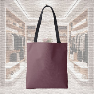 Trend Farbe - Dunkelrote Weintasche Tasche