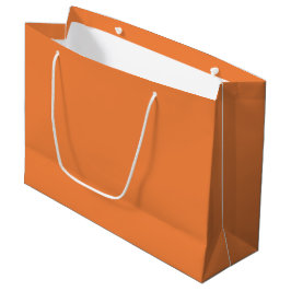 Trend Farbe - Große Mandarine Geschenktasche Große Geschenktüte