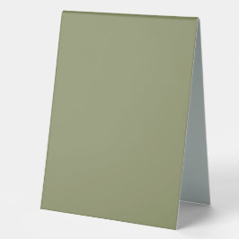 Trend Farbe Grün Tischzimmerzeichen Tischaufsteller
