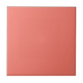 Trend Farbe - Korallenleuchte Dekorative Keramik Fliese